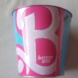 Barbie The Movie Popcorn Tin